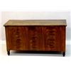 Image 1 : DECORATED BLANKET CHEST. Attributed to eastern Ohio. Poplar and pine with the original red over y…
