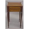 Image 1 : PAIR OF SHERATON STYLE TWO-DRAWER STANDS. Beautifully made reproductions with some age. Delicate …