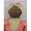 Image 2 : TOPSY-TURVEY DOLL. Stuffed cloth with a black mammy on one side and a white woman with a bonnet o…