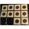 Image 2 : 118. Complete Set of (10) 1911-20 Canada George V Large Cents grading F-EF.