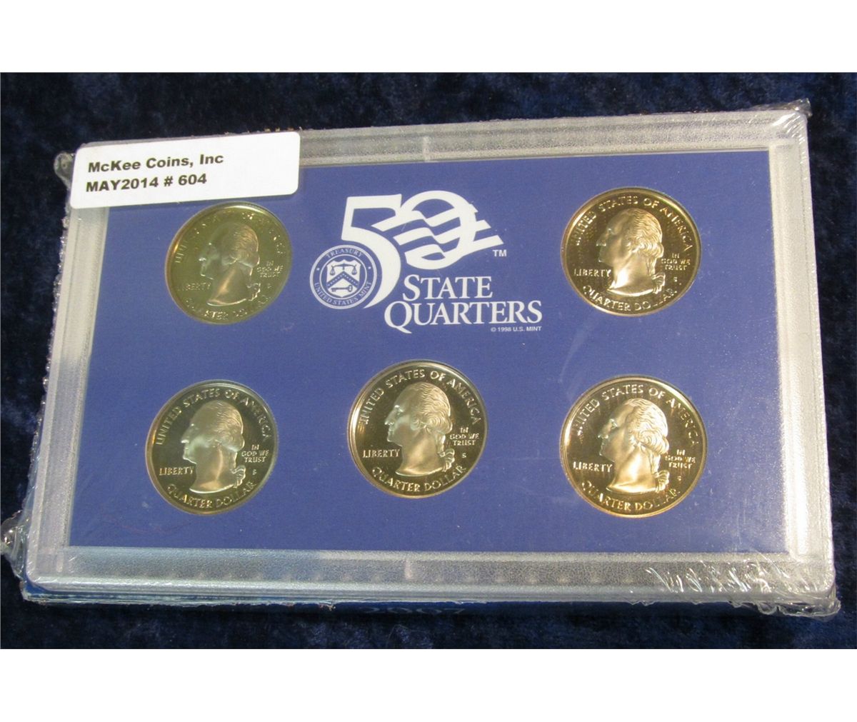 2007 US Mint State Quarter Proof Set
