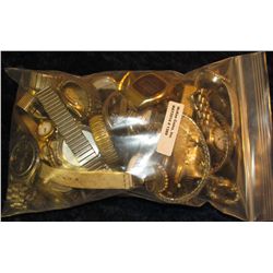 1389. Huge collection of old Watches.  Most need batteries, many work.