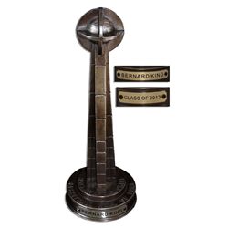 Bernard King's Basketball Hall of Fame Trophy