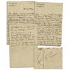 Image 1 : James Naismith Autograph Letter Signed to His Daughter During His WWI Service -- ''...How are you ge