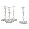 Image 1 : Set of Four King George II Candlesticks