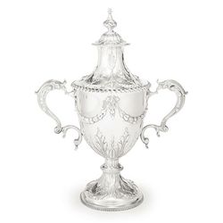 King George III Silver Two-Handled Cup & Cover