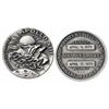 Image 1 : Jack Swigert's Own Scarce Sterling Silver Apollo 13 Flown Robbins Medal -- Serial Number 147