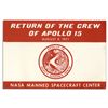Image 1 : Jack Swigert's Personally Owned Pass From The Return of The Apollo 15 Crew