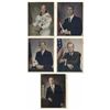 Image 1 : Lot of 5 Apollo &/ or Mercury Astronaut 8'' x 10'' Photos Signed -- All Dedicated to Apollo 13 Pilot