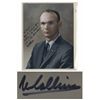 Image 1 : Apollo 11 Astronaut Michael Collins Signed Photo -- Inscribed to Jack Swigert From Swigert's Own Est
