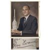 Image 1 : Ronald Evans 8'' x 10'' Photo Signed & Inscribed to Jack Swigert -- Evans Flew as Command Module Pil