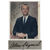 Image 1 : Alan Shepard Official 8'' x 10'' NASA Photo -- Signed & Inscribed to Jack Swigert