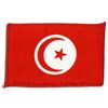 Image 1 : Apollo 15 Flown 6'' x 4'' Tunisia Flag -- Signed & Inscribed ''Flown to the Moon on Apollo 15'' by N