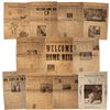 Image 1 : Historic Lot of Nine Newspapers from Neil Armstrong's Hometown -- Spanning Three Months, From July 1