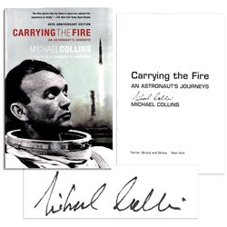 Apollo 11 Astronaut Michael Collins ''Carrying The Fire'' Signed