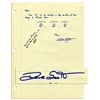 Image 1 : Apollo 15 Astronaut Dave Scott Autograph Note Signed Regarding Mission Insignia