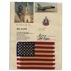 Image 1 : Space-Flown U.S. Flag -- Orbited Earth on the Space Shuttle's First Ever Flight