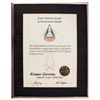 Image 1 : NASA 1981 Columbia Space Shuttle Commemorative Medallion -- Made of Aluminum Taken From Columbia STS