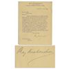 Image 1 : Aviation Pioneer A. Roy Knabenshue Typed Letter Signed Discussing Renting Airships -- ''...we take p