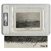 Image 1 : Orville Wright Signed Photo of the Wright Brothers Conducting Their First Flight at Kitty Hawk in 19