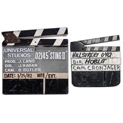 ''Hill Street Blues'' & ''The Sting II'' Clapboards