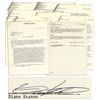 Image 1 : Diane Keaton Document Signed -- Pertaining to Her Work in ''The Godfather Part III'' in Italy