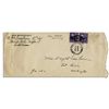 Image 1 : Dwight D. Eisenhower Autograph Envelope Signed