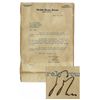 Image 1 : John F. Kennedy Typed Letter Signed as Senator of Massachusetts