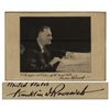 Image 1 : Franklin D. Roosevelt Signed Photo