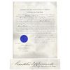 Image 1 : Franklin D. Roosevelt Document Signed as President