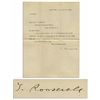 Image 1 : Theodore Roosevelt Typed Letter Signed -- ''...You have no conception of the multitude of calls made