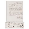 Image 1 : Civil War General Henry Halleck Autograph Letter Signed as General in Chief -- ''...Iowa troops capt