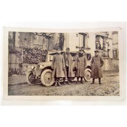 VINTAGE PHOTO OF "CHATTEAU THIERY COED DAY" SOLDIERS