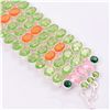 Image 2 : GORGEOUS PERIDOT, CITRINE & EMERALD STYLE BRACELET
