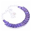 Image 1 : GORGEOUS AMETHYST STYLE FASHION NECKLACE