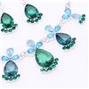 Image 2 : GORGEOUS CUSTOM MADE CRYSTAL JEWELRY SET
