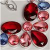 Image 2 : GORGEOUS CUSTOM MADE CRYSTAL NECKLACE