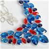 Image 2 : GORGEOUS CUSTOM MADE CRYSTAL NECKLACE