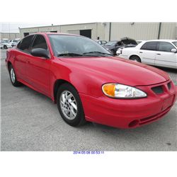 2004 - PONTIAC GRAND AM!