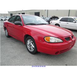 2003 - PONTIAC GRAND AM!