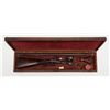 Image 2 : Cased English percussion rifle by T. Hepplestone  of Manchester, .36 cal., 30” round barrel, brown  