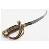 Image 12 : Early 19th century three branch D guard  officer’s  sword of French origin made for U.S. market  sho