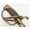 Image 6 : Early 19th century three branch D guard  officer’s  sword of French origin made for U.S. market  sho