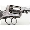 Image 17 : Cased double action percussion revolver with Adams  patent markings and A.F. proof probably  indicat