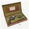 Image 2 : Cased double action percussion revolver with Adams  patent markings and A.F. proof probably  indicat
