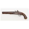 Image 1 : Rare J. Henry Model 1807-1808 contract flintlock  pistol in .54 caliber with 10” barrel showing U.S.