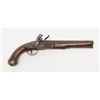 Image 2 : Rare J. Henry Model 1807-1808 contract flintlock  pistol in .54 caliber with 10” barrel showing U.S.