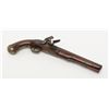 Image 4 : Rare J. Henry Model 1807-1808 contract flintlock  pistol in .54 caliber with 10” barrel showing U.S.