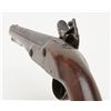 Image 8 : Rare J. Henry Model 1807-1808 contract flintlock  pistol in .54 caliber with 10” barrel showing U.S.