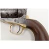 Image 7 : Colt Model 1861 round barrel Navy revolver in .36  caliber percussion with U. S. N. markings stamped